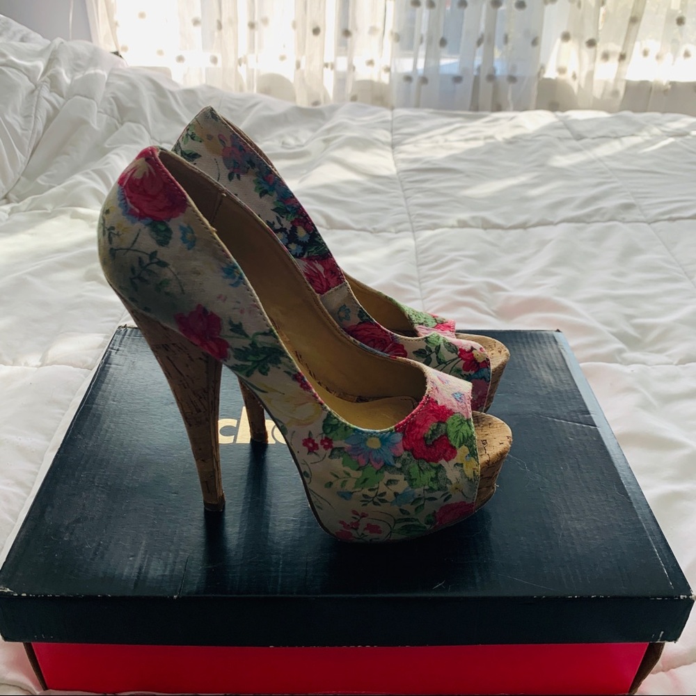 Floral Heels